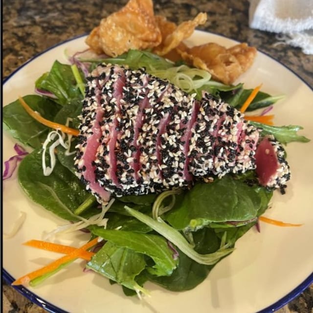 Sesame Seared Tuna Salad.